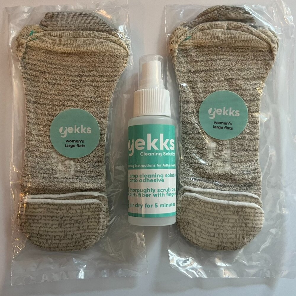 Gekks, 2 brand new large pairs of Gekks socks (plus cleaning solution)